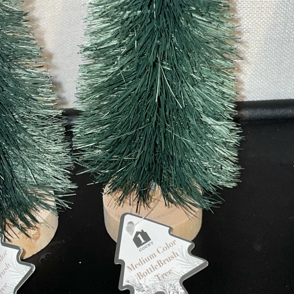 4 medium bottle brush trees -target bullseye